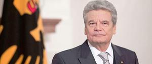 Bundespräsident Joachim Gauck