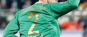 Der Ausgleich. Lasse Sobiech erzielt für Fürth wenigstens noch das 1:1. Foto: dpa