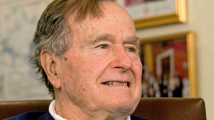 George Bush sr. im März dieses Jahres in Houston.