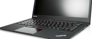 Schick und schnell: Das Lenovo X1 Ultrabook vereint schicke Optik mit brandaktueller Technik. Das Touchpad ist allerdings in der Handhabung recht schwierig.