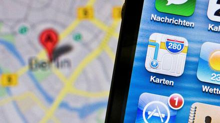 Apples Kartenanwendung funktioniert noch nicht so, wie sie sollte. 