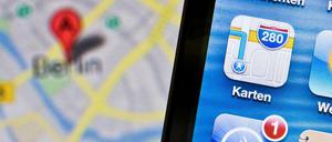 Apples Kartenanwendung funktioniert noch nicht so, wie sie sollte.