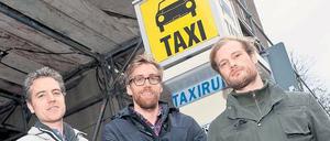 Taxi ohne Säule.