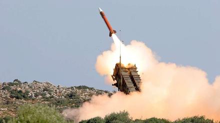 Abschuss einer Patriot-Rakete.