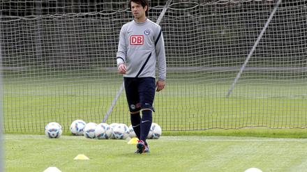 Lewan Kobiaschwili trainiert derzeit für ein Comeback nach der Winterpause.