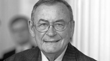 Klaus Schütz auf einer Aufnahme aus dem Jahr 2008.