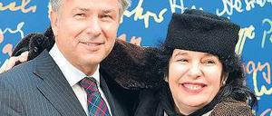 Gefährdetes Glück. Suhrkamp-Chefin Ulla Unseld-Berkéwicz bei der Eröffnungsfeier nach dem Umzug des Verlags von Frankfurt nach Berlin 2010. 