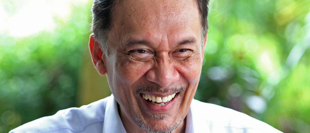 Malaysias Oppositionsführer Anwar Ibrahim.