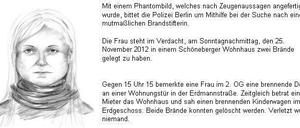 Die Polizei sucht im Zusammenhang mit einer Brandstiftung, die sich vor zwei Wochen ereignete, diese Frau. Nun hat in Schöneberg erneut ein Kinderwagen gebrannt.