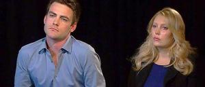 Michael Christian und Mel Greig kämpfen im Interview mit den Tränen