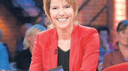 Eine Moderatorin, fünf Gäste. Der „Kölner Treff“ mit Bettina Böttinger hat sich im Reigen der parallel ausgestrahlten Freitags-Talks eine Spitzenposition erarbeitet. Foto: WDR