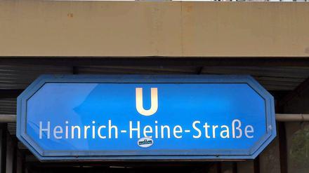 U-Bahnhof Heinrich-Heine-Straße.