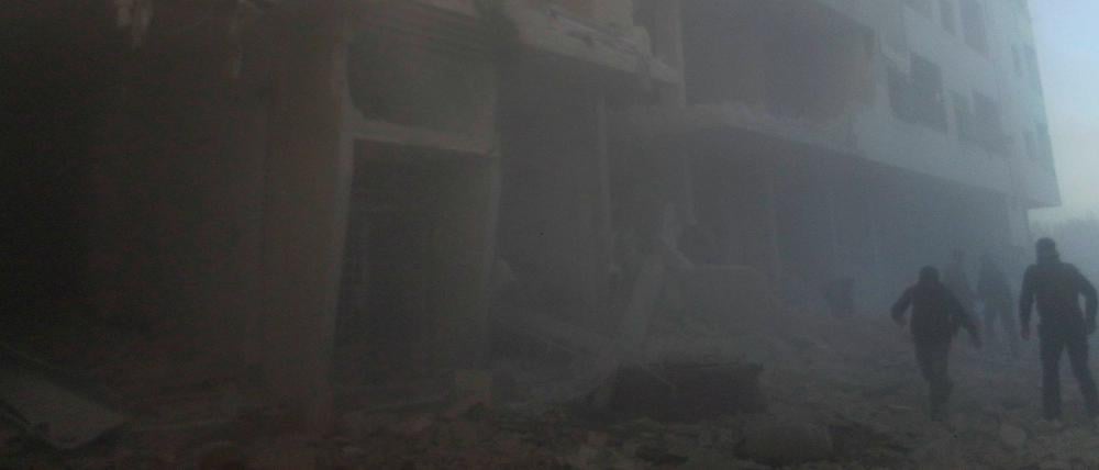 Düstere Szenarien: Die USA rechnen mit einem Chemiewaffen-Einsatz im syrischen Bürgerkrieg.