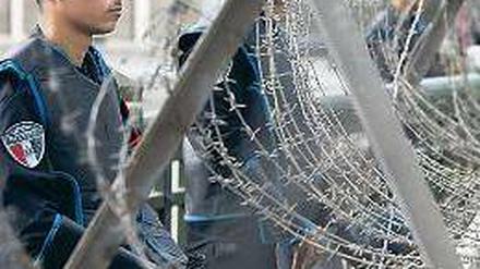 Aufpasser. Polizisten sollen Staatschef