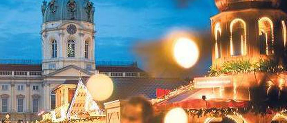 Adel verpflichtet. Rummel wie am Alexa? Auf dem Weihnachtsmarkt vor dem Schloss Charlottenburg völlig undenkbar. Ebenso festlich wie heimelig geht es dort zu, und auch der Tagesspiegel ist mit seinem Shop vertreten. 