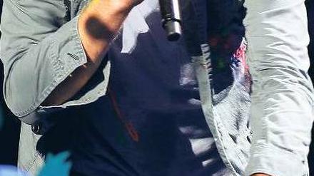 Springteufel. Chris Martin in der ausverkauften O2 World. 