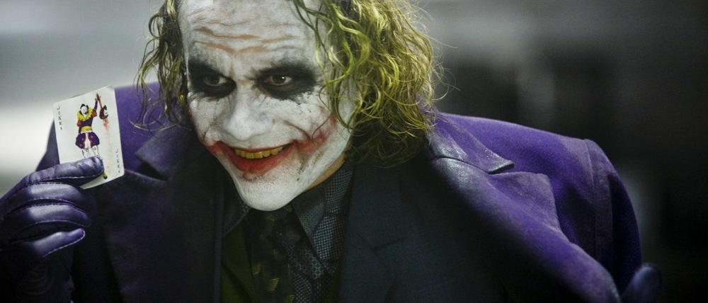 Zeitloser Schurke: Der Joker wurde in diversen Batman-Verfilmungen von Cesar Romero, Jack Nicholson und hier zuletzt von Heath Ledger gespielt.