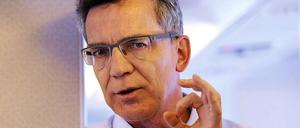 Bundesverteidigungsminister Thomas de Maizière (CDU).