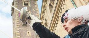 Burschentreffen auf der Wartburg im Juni 2012. Der Dachverband gibt an, er habe bundesweit 1300 aktive Mitglieder und 10 000 „Alte Herren“.