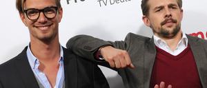 Daneben gegriffen: Die beiden "NeoParadise"-Moderatoren Joko Winterscheidt (l) und Klaas Heufer-Umlauf.