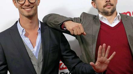 Die Comedians Joko Winterscheidt (l.) und Klaas Heufer-Umlauf stehen öffentlich in der Kritik.