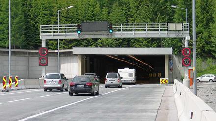 Der Testsieger: Tauerntunnel in Österreich.