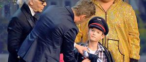 Umringt von Prominenten - aber Julian Zude war an diesem Abend der eigentliche Star.