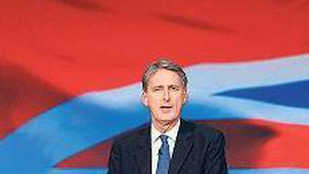 Der Skeptiker. Der britische Verteidigungsminister Philip Hammond glaubt nicht an eine Einigung bis Mittwoch. Foto: Reuters