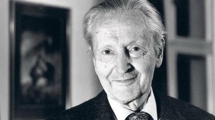 Davongekommen. Der Musiker Helmut Roloff (1912-2001) im Jahr 1997. Foto: Ullstein Bild – Böning