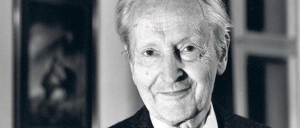 Davongekommen. Der Musiker Helmut Roloff (1912-2001) im Jahr 1997. Foto: Ullstein Bild – Böning