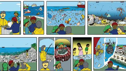 Didaktisch: Ein Auszug aus dem Sieger-Strip.