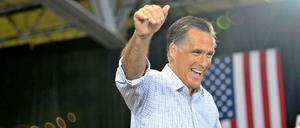 Mitt Romney fordert Barack Obama heraus.