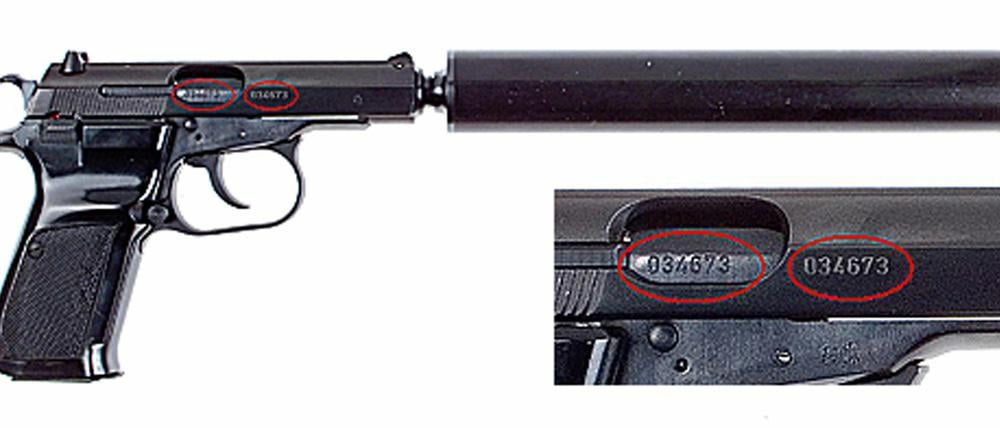 Mit dieser schallgedämpften Pistole vom tschechischen Typ Ceska konnten Uwe B. und Uwe M. offenbar töten, ohne größere Spuren zu hinterlassen.