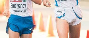 Ins Netz gegangen. Der italienische Geher Alex Schwazer wurde überführt. Foto: Reuters