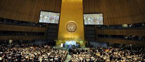 Vollversammlung der Uno. Anspruch und Wirkung klaffen bei den Vereinten Nationen häufig auseinander.