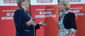 Schlagabtausch der Töchter. Wenn Monika Hohlmeier (links) über ihren Vater Franz Josef Strauß redet, ist sie nicht zu bremsen. Das musste auch Franziska Augstein feststellen. 