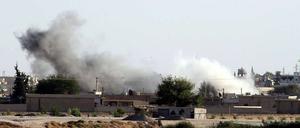 Kämpfe um einen Grenzposten an der Syrisch-Türkischen Grenze am Mittwoch den 19. September.