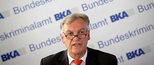 BKA-Chef Jörg Ziercke bleibt weitere zwei Jahre im Amt.
