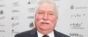 Fröhlich: Lech Walesa wurde mit der "Goldenen Henne" geehrt.