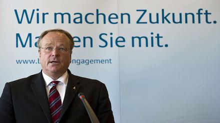 Entwicklungsminister Niebel wünscht sich mehr Engagement von den Unternehmen aus der Hauptstadt.