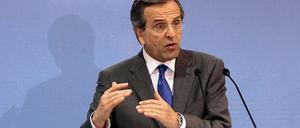 Ringt mit der Troika um die Deutungshoheit: Der griechische Premier Antonis Samaras. 