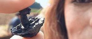 Solche Spikes wurden in die Sohlen der Römer geschraubt, damit sie auf matschigen Wegen und auf vereistem Pflasterstein nicht ausrutschten.