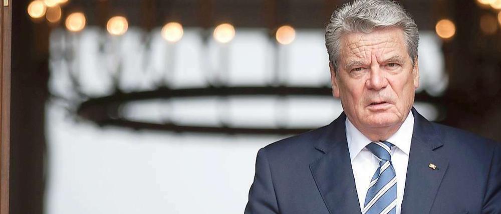 Joachim Gauck sieht sich selbst vor allem als der „Bürger Gauck“ - auch im höchsten Staatsamt.