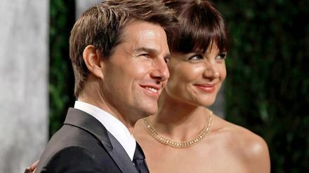 Da sahen sie noch glücklich aus: Tom Cruise und Katie Holmes