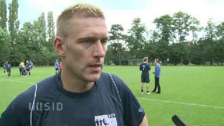Prominentester Teilnehmer im Trainingscamp ist Ex-Nationalspieler Christian Rahn. 