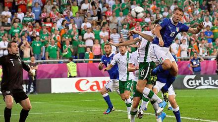 Torschütze Antonio Cassano.