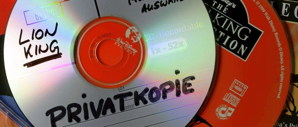 Die Kopie vom "Lion King" für Enkel, Nichten und Neffen muss drin sein, meint die Union. Die Fraktionsspitze hat am Dienst ein Diskussionspapier zum Urheberrecht vorgelegt.