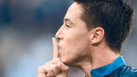 Psst. Samir Nasri fordert nach seinem