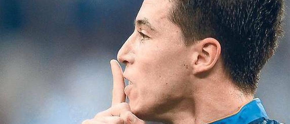 Psst. Samir Nasri fordert nach seinem