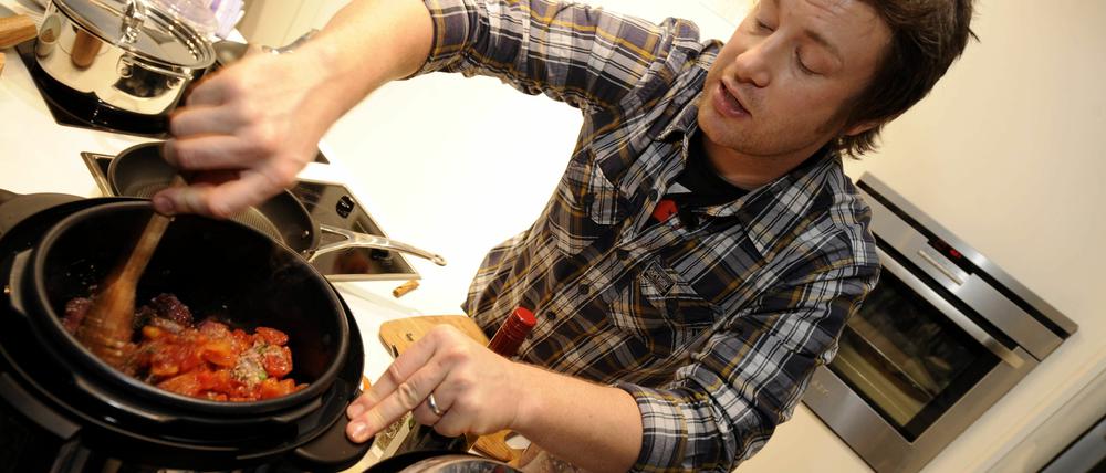 Wirbt für gesunde Ernähung: TV-Koch Jamie Oliver